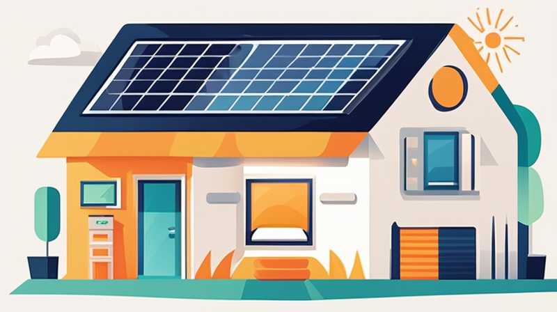 What does solar power generation at home look like?