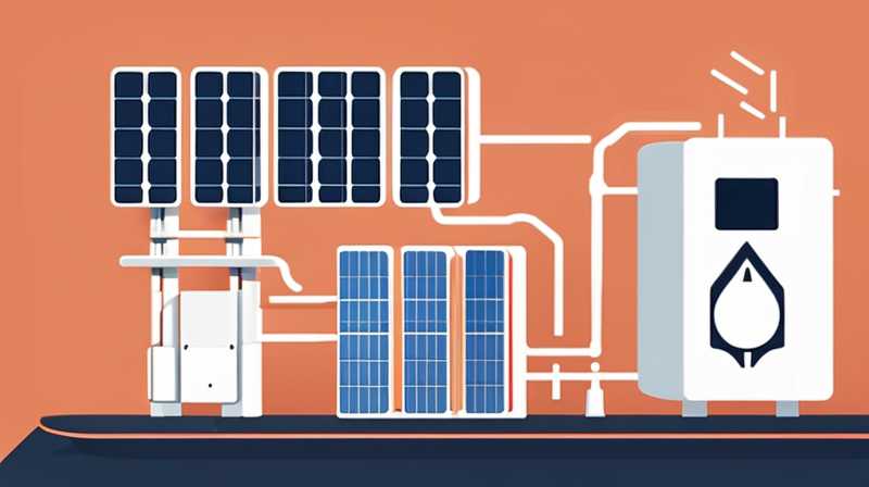 How does solar power grid-connected electricity generate electricity?