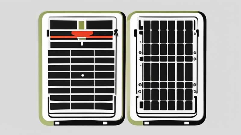 How to stick solar panels on fishing boxes