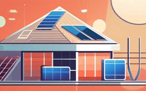 What kind of battery should be used with solar photovoltaic panels?