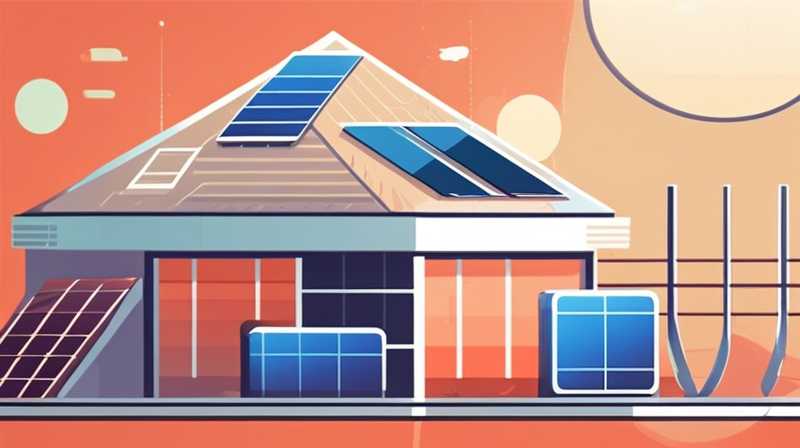 What kind of battery should be used with solar photovoltaic panels?