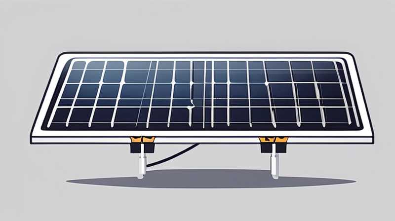 What is a solar panel DC output module?