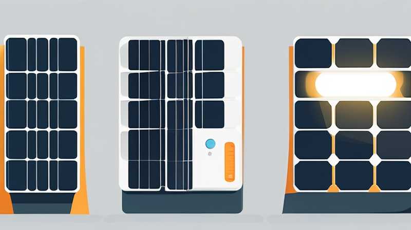 How to convert 6v solar panels into solar street lights