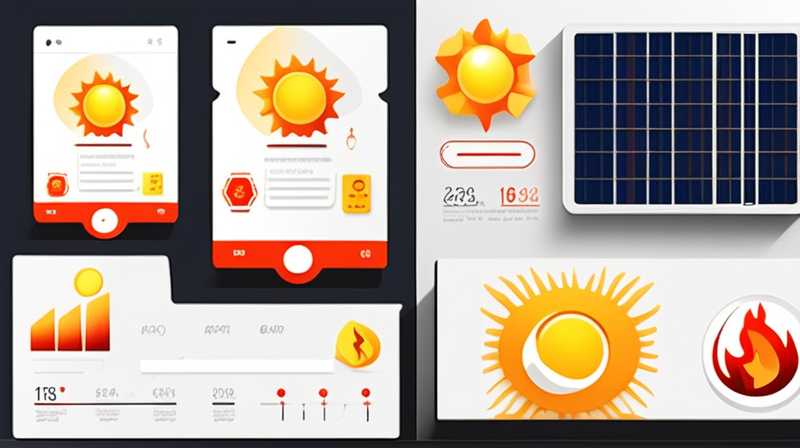 How can solar energy emit flames?