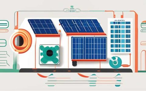 What is solar heating system diagram