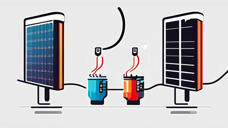 How to connect lithium battery and solar energy