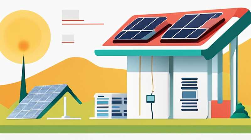 Where is solar energy easy to connect to power supply