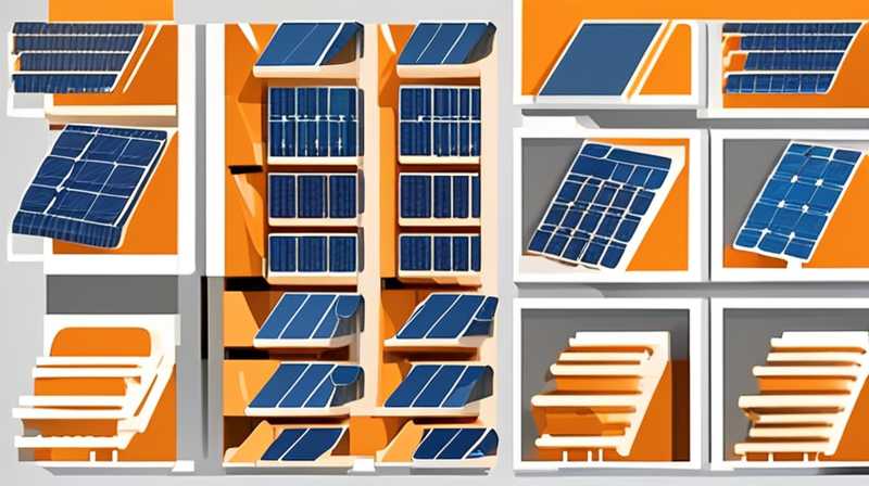 What materials are solar racks made of?