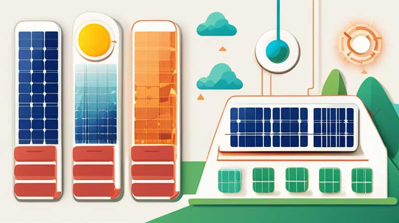 Where does the electricity from solar panels go?