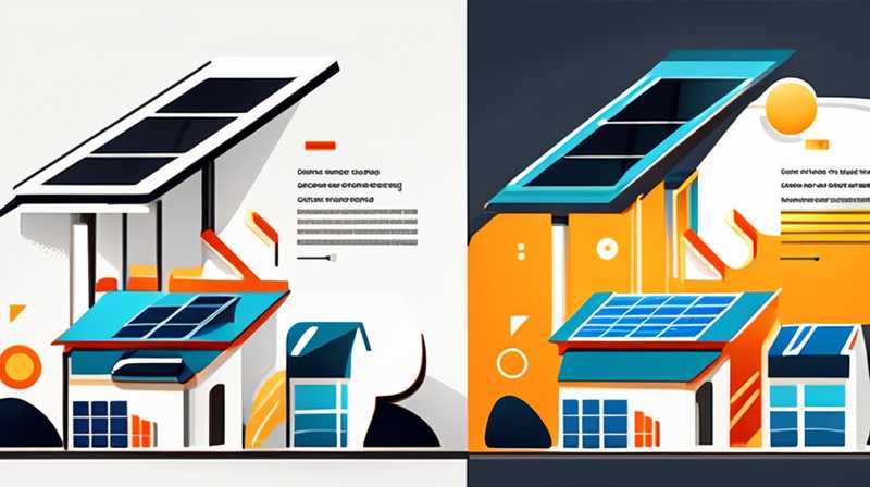 How to observe solar energy on the roof