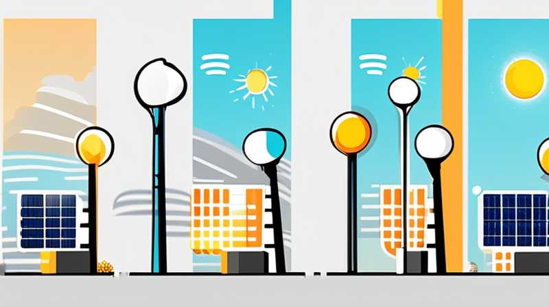 Which customers should solar street lights look for?