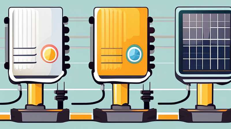 How to install a booster pump on a solar lamp