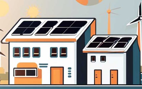 How does solar power generation enter the mains?