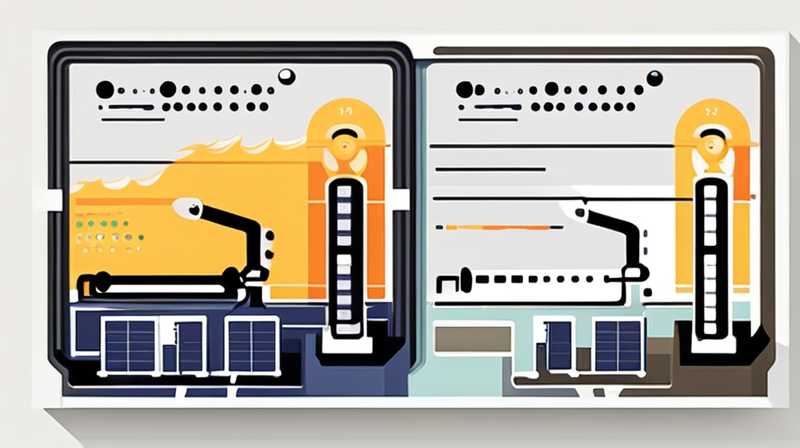 How to connect the solar sewage outlet