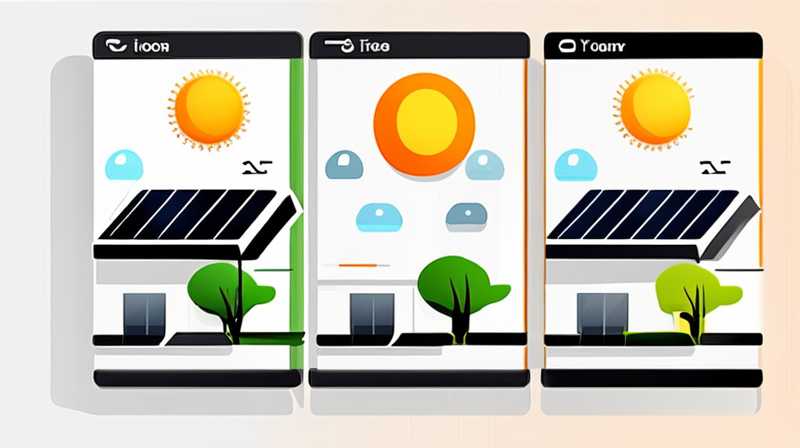 How to turn on the solar power when it is turned off