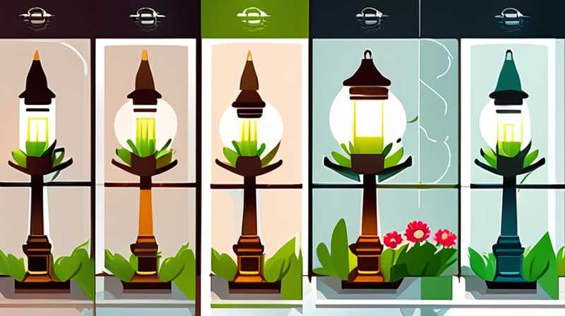 How to turn off the solar powered garden light