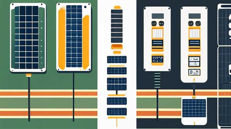 How to control solar panels circuit diagram