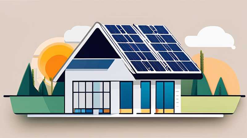 How to build a house with solar panels