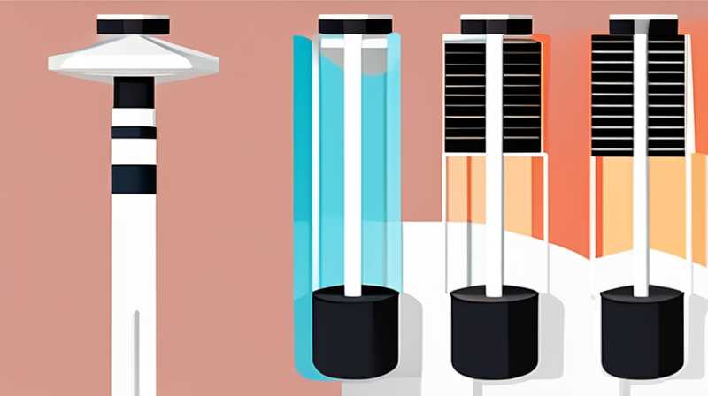 How to use solar dual-purpose column lights