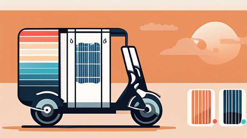 How to install solar panels on a tricycle