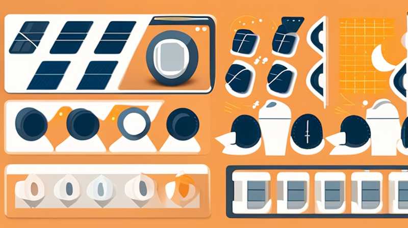 How many watts is the voltage of solar lighting?