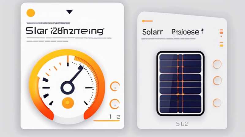 How to adjust the solar tire pressure monitoring value when it changes