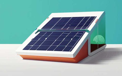 What to do if the solar panel is blown down by the wind?