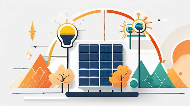 How to connect three solar energy systems