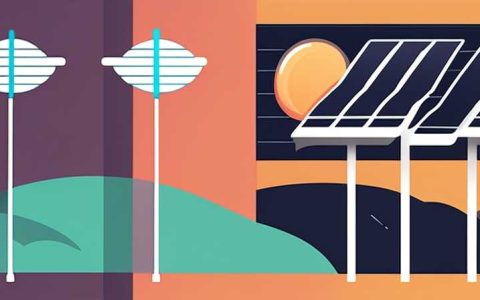 How to use solar street light poles