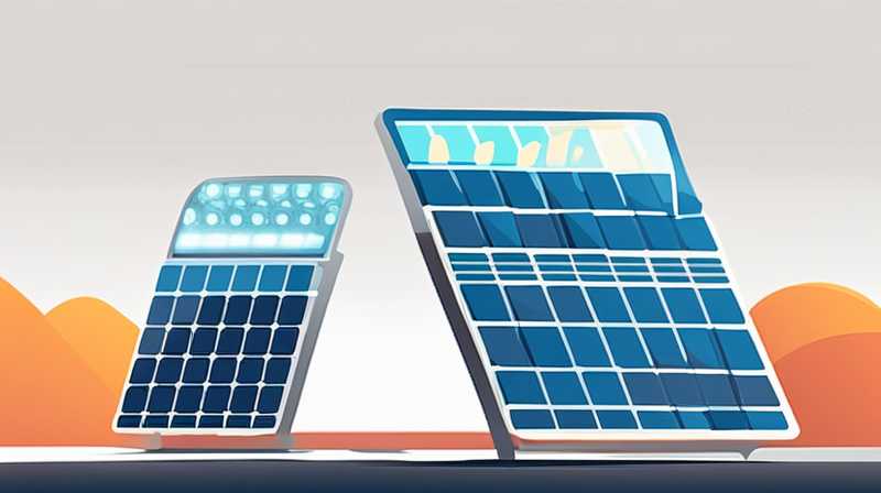 How to separate the two positive poles of solar panels