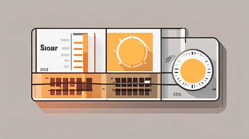 How to adjust the time of solar PWM