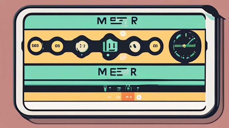 How to use a meter to detect solar probes