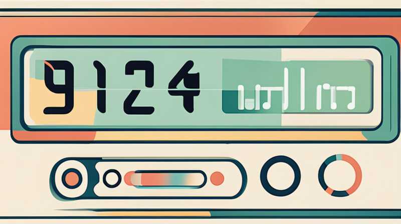 How to read the solar cell life meter