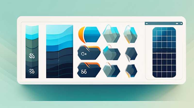 How does solar energy display normally?