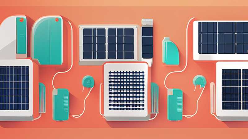 How do solar panels drive electric heaters?