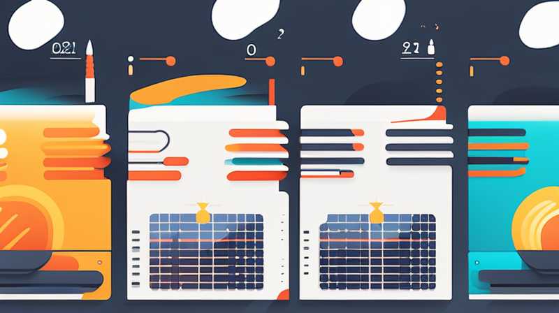 How many volts does a solar panel usually generate?