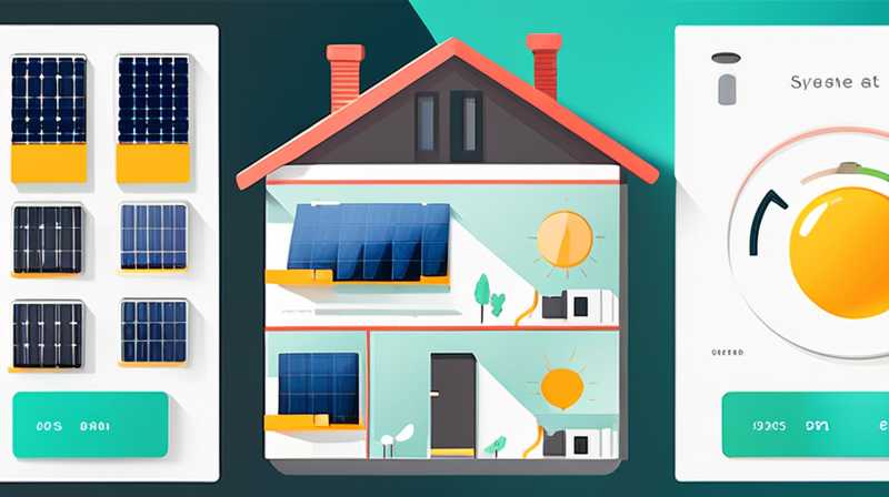 How many volts are the solar panels in your home?