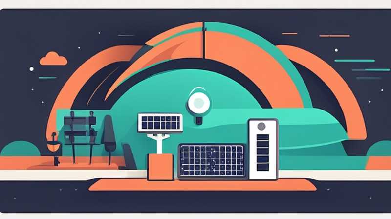 How to retrofit solar cell lighting