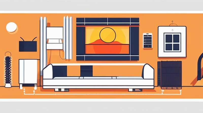 How to switch to floor heating with solar photovoltaic