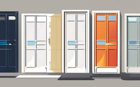 What kind of solar light is suitable for the door