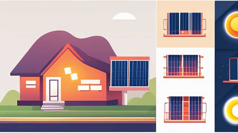 How to connect the high and low beam of solar lights