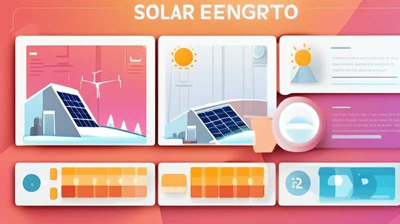 What to do if the solar energy at home is frozen