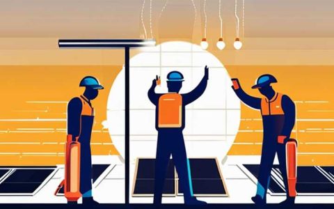 Where to install solar photovoltaic workers