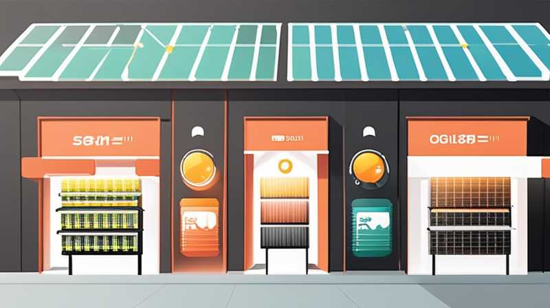 What are the stores that specialize in solar energy?