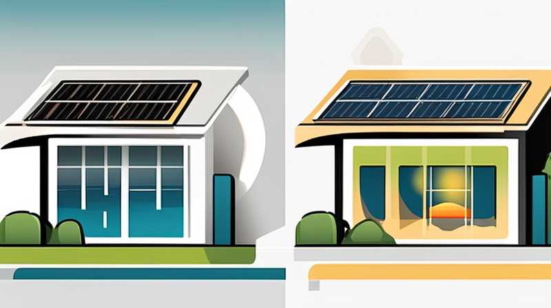 How many years can the exterior solar energy be used?