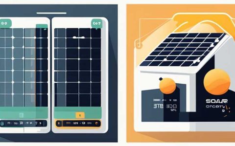 What is the maximum ampere output of solar energy?