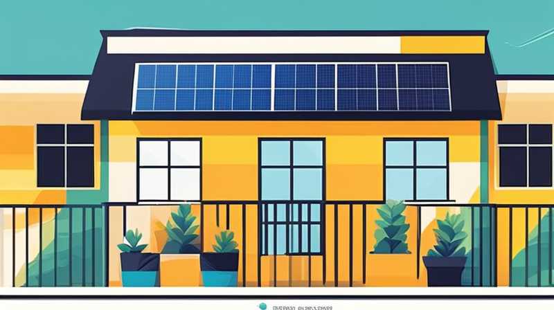 How to convert balcony solar energy into electricity