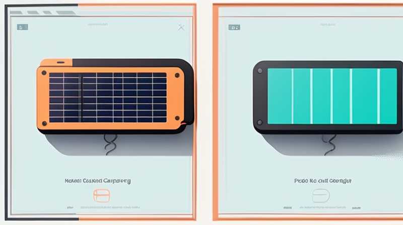 How to install a foldable charging solar panel