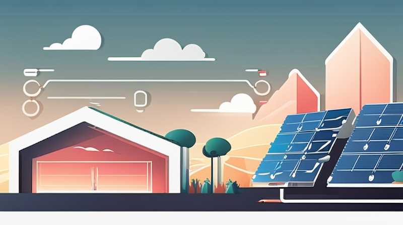 How many watts of outdoor solar energy are enough to power