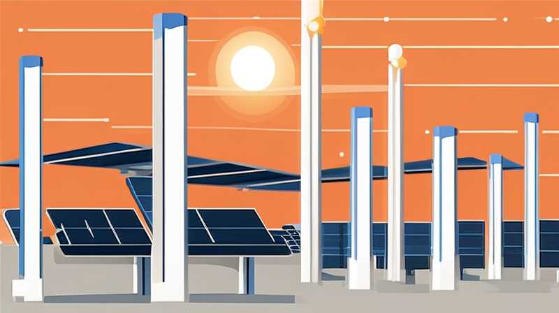 What can replace solar poles?